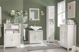Bathroom Cabinet Shelf Storage Unit - 45-Degree Angle