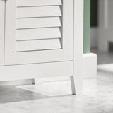 Bathroom Cabinet Shelf Storage Unit - Low Angle