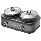Westinghouse Slow Cooker With Auto Function 2 x 2.5L - Side View