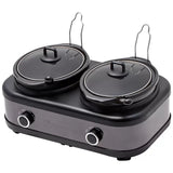 Westinghouse Slow Cooker With Auto Function 2 x 2.5L - Rear View