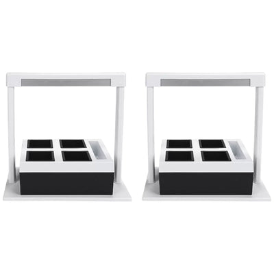 2 x Herb Lamp LED 4 Pot Grower 37 x 22 x 36cm
