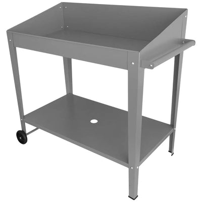 Potting Bench Table Slate Grey 100 x 55 x 101cm