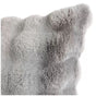 Luxe faux fur cushion 55 x 55cm grey