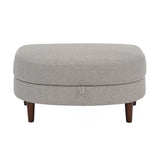Accent Chair with Storage Ottoman - Extra Image