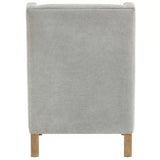 Fabric accent chair
