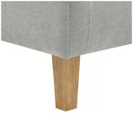 Fabric accent chair