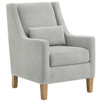 Fabric accent chair