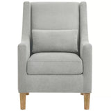 Fabric accent chair - Close-Up Angle
