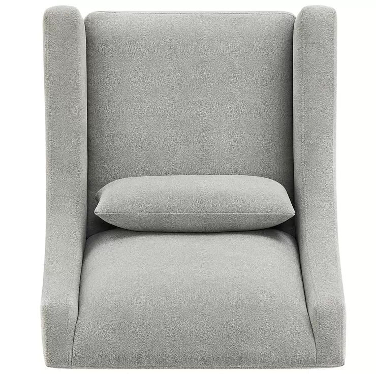Fabric accent chair