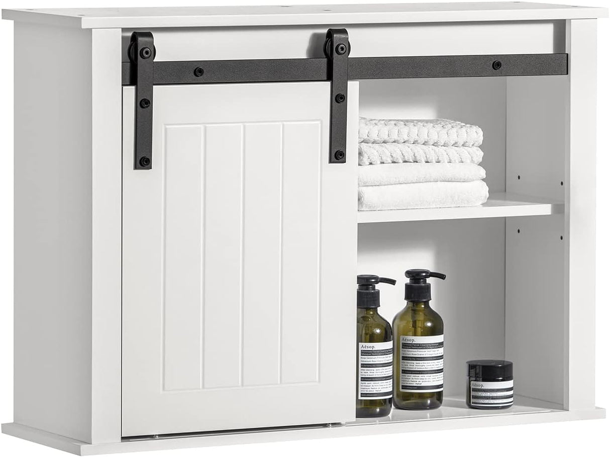 Sleek Modern Bathroom Storage Wall Cabinet