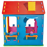 Funhouse EVA Foam Playhouse - Top-Down View