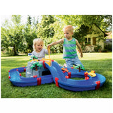 Mountain lake playset - Side View