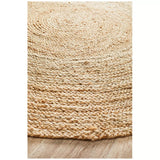 Atrium polo natural indoor rug 120 x 120cm