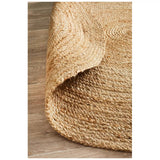 Atrium polo natural indoor rug 240 x 240cm - 45-Degree Angle