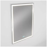 Aurea integrated led plug in wall mirror - 45-Degree Angle