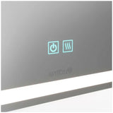 Aurea integrated led plug in wall mirror - Extra Image