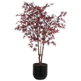 Artificial Japanese Red Maple Tree 1.9M - Side View