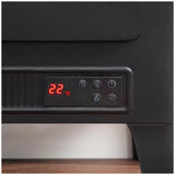Infrared electric fireplace stove heater