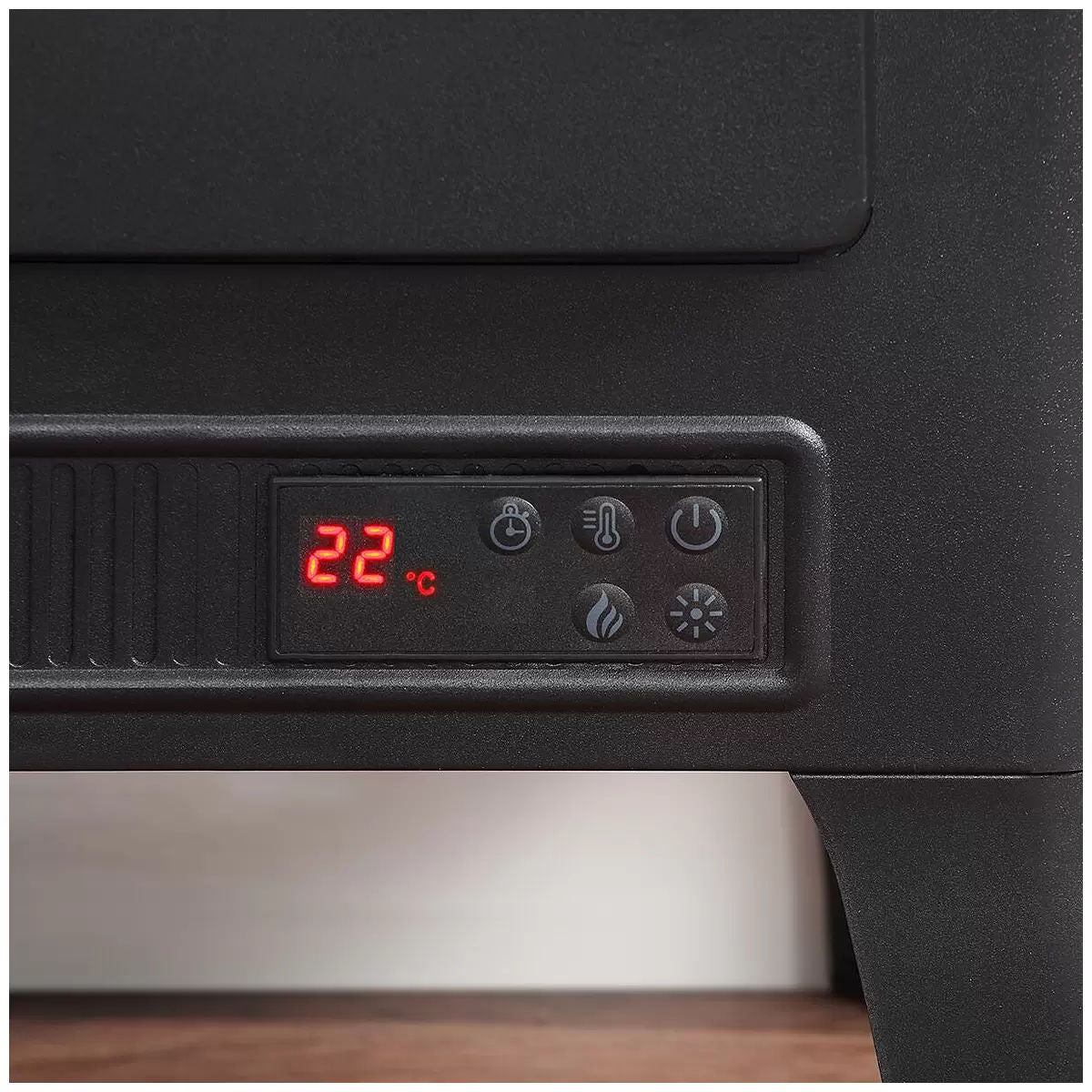 Infrared electric fireplace stove heater