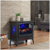 Infrared electric fireplace stove heater - Extra Image