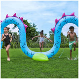 Giant Sea Serpent Sprinkler - Close-Up Angle
