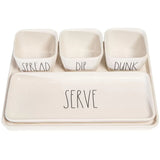 Serving set 5 piece - Front View
