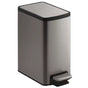 6L Stainless Steel Step Bin 2-Pack for Small Spaces