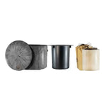 Charcoal Fire Pit - Eco Fuego - 8 Hour Candle Included