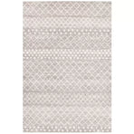 Oasis Silver Rug 330 x 240cm - Bohemian Style, Polypropylene Material