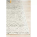 Mirage Silver Rug 400 x 300cm - Transitional Moroccan Style