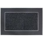 Grey Floor Mat 60 x 90cm - Easy to Clean and Weather Resistant