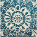 Blue Indoor Rug 230 x 160cm - Soft Material for Home Use