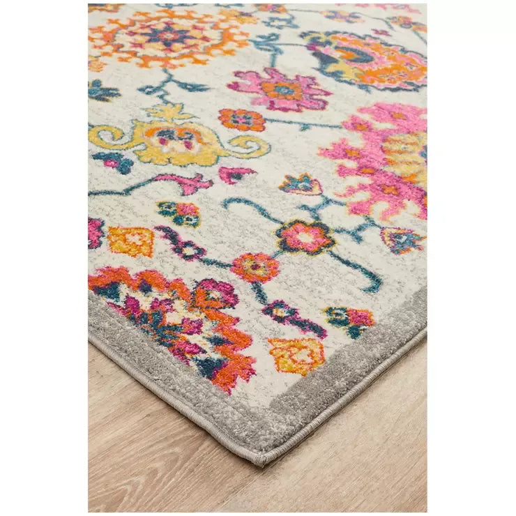 Babylon 208 Multi Indoor Rug 290 x 200cm - Soft Material for Home Use