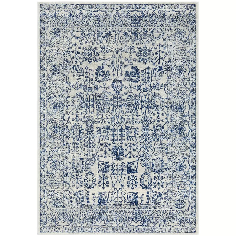 Evoke 256 Blue Indoor Rug 230 x 160cm - Soft, Non-Shedding Polypropylene