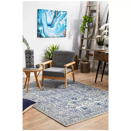 Evoke 256 Blue Indoor Rug 330x240cm - Soft, Non-Shedding, Easy Care, image 7