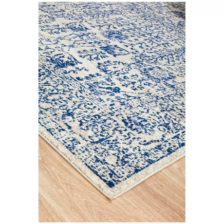 Evoke 256 Blue Indoor Rug 400x300cm - Soft Heat-Set Polypropylene, image 2