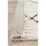 Saffron 22 White Indoor Rug 400 x 300cm - Plush Polypropylene for Living Room