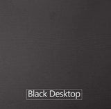 Sturdy and Heavy Duty Foldable Office Computer Desk (Walnut 120cm) - Close-Up Angle
