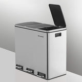 3 x 18L Kitchen Bin Waste Separation System - Side View