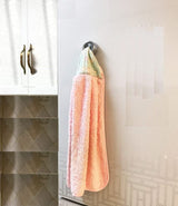 3 Pack Self Adhesive Round Towel Hooks for Kitchen and Bathroom - Top-Down View