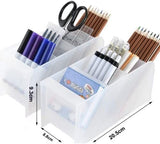 2 Pack Desktop Storage for office and school - Front View