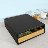 Coffee Pod Capsule Teabags Drawer Box - 45-Degree Angle