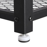 3 Tier Shoe Storage Bench (73 cm) - Rear View