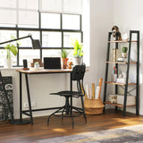 Computer Desk 100cm - Top-Down View