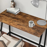 Computer Desk 100cm - Rear View