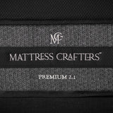 2.1 Premium King Single Mattress 7 Zone Pocket Spring Memory Foam