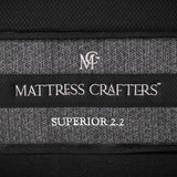2.2 Superior Single Mattress 7 Zone Pocket Spring Memory Foam - Side View
