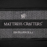 2.3 Excellence Double Mattress 7 Zone Pocket Spring Memory Foam - Side View