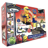 Chuggington Die Cast Train Action Chugger to the Rescue Track Playset - 45-Degree Angle