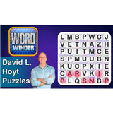 David Hoyts Word Winder Family Game Board Game 2-6 Players - Top-Down View